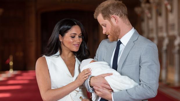 Meghan Markle, el Príncipe Harry y su hijo, Archie