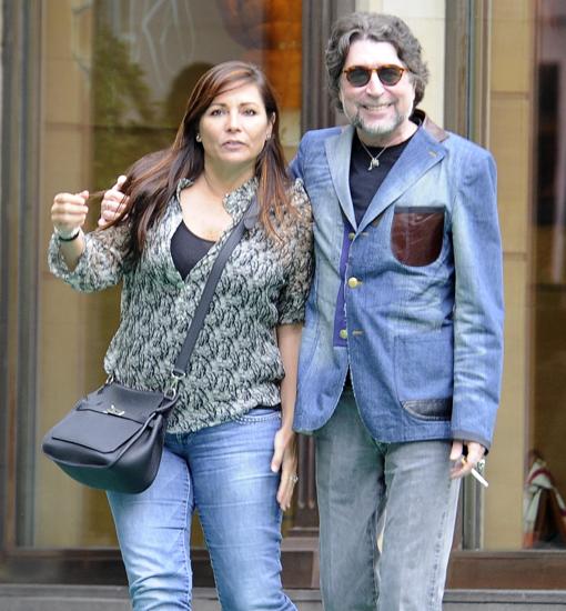 Con Jimena Coronado