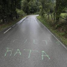 Una de las pintadas