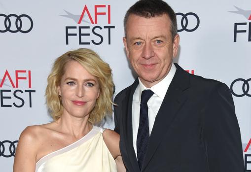 Gillian Anderson y Peter Morgan