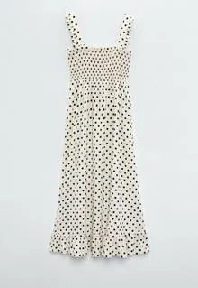 Vestido de lunares de Zara (39,95€)