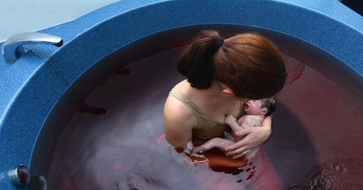 El Parto En El Agua Es Seguro Tanto Para La Mujer Como Para El Bebe