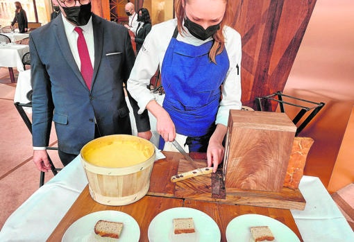 At ADMO they serve bread and butter from chef Alain Ducasse's village
