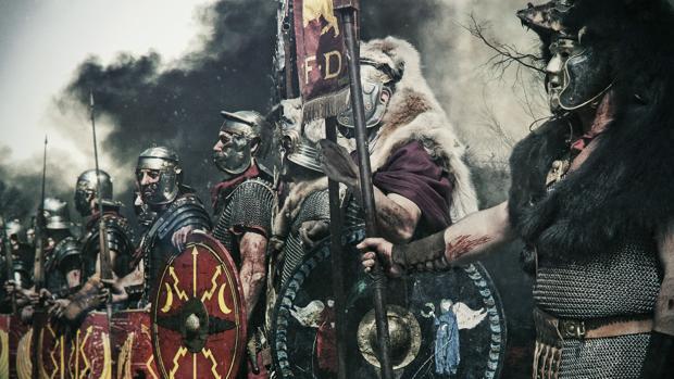 Representación de una legión romana