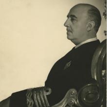 Franco, en un retrato de Juan Gyenes