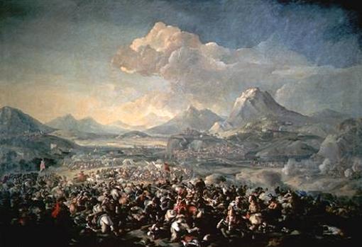 Batalla de Montjuïc (1641) por Pandolfo Reschi