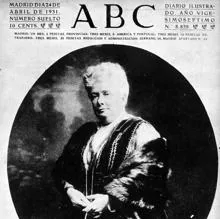 Al día siguiente de su muerte, ABC dedicó su portada a la Infanta Isabel, más conocida con el sobrenombre de «la Chata». 24 de abril de 1931
