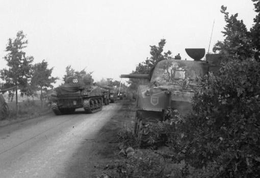 Advancement of the XXX Army Corps through the Netherlands
