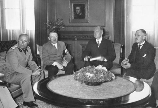 Pacto de Múnich, en 1938