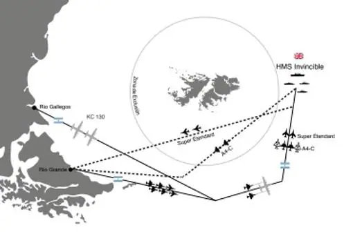 Malvinas: los misterios sin resolver de la guerra más cruenta para los letales paracaidistas ingleses Ataque-khh--510x349@abc