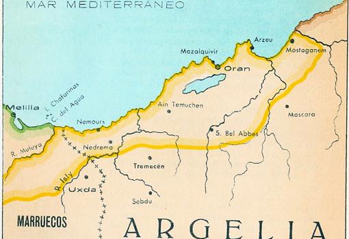 El territorio que comprendía el Oranesado.