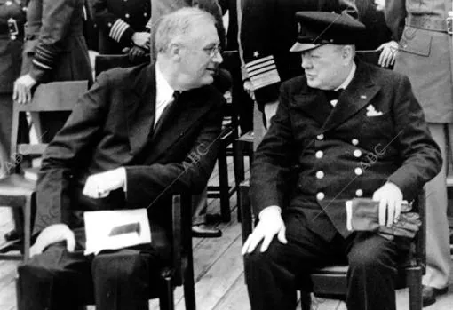 Roosevelt y Churchill