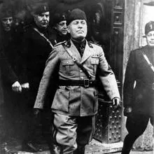 Mussolini, en 1936