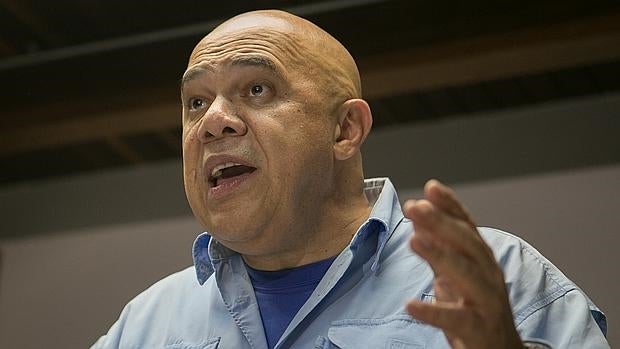 El secretario general de la alianza opositora venezolana Mesa de la Unidad Democrática (MUD), Jesús Torrealba