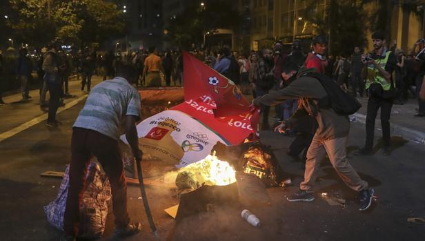 Protesta el pasado día 1 en las calles de Sao Paulo a favor de la destituida Dilma Rousseff