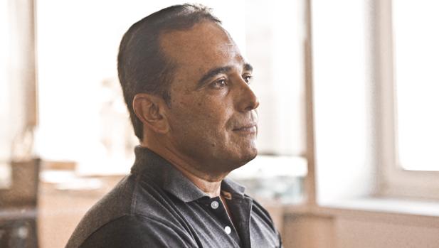 Eduardo Cardet, coordinador del Movimiento Cristiano Liberación, durante una entrevista a ABC en Madrid