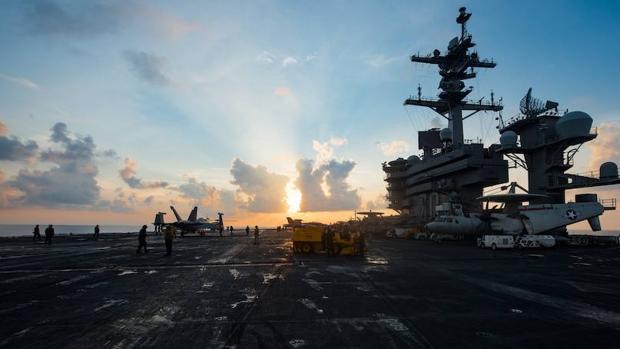 El portaaviones USS Carl Vinson