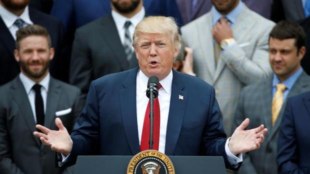 Fotografía del presidente Donald Trump