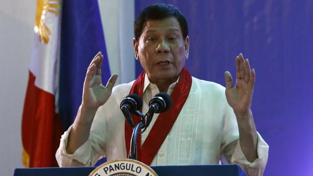 El presidente de Filipinas, Rodrigo Duterte