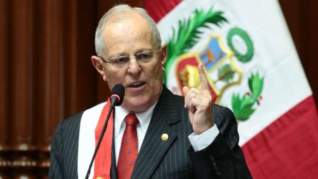 El presidente Pedro Pablo Kuczynski