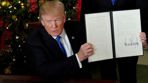 El presidente de Estados Unidos, Donald Trump