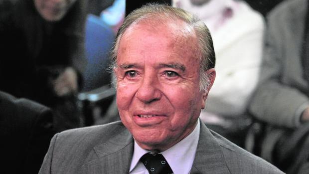 El expresidente argentino Carlos Menem