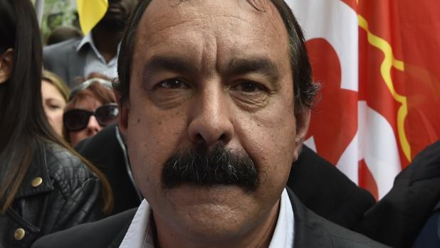 Philippe Martinez, secretario general de la CGT, uno de los grandes sindicatos de Francia