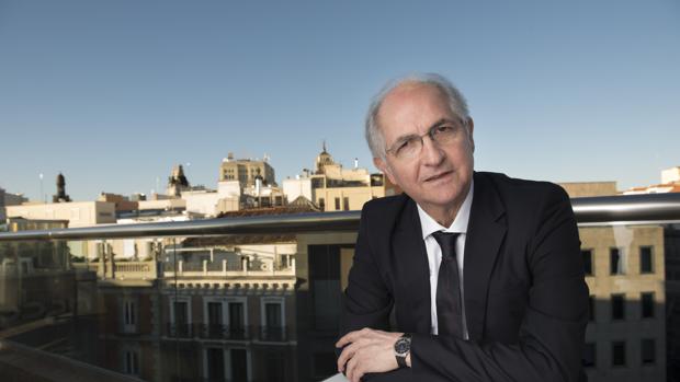 El alcalde de Caracas, Antonio Ledezma, en Madrid