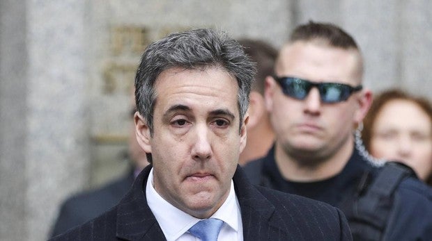 Michael Cohen, a su salida del Tribunal de Nueva York el pasado mes de diciembre