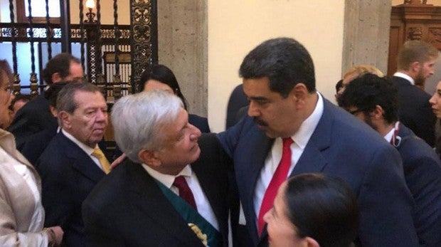 Resultado de imagen de lopez obrador y maduro