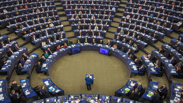 Sesión del Parlamento Europeo en Estrasburgo
