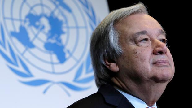 El secretario general de Naciones Unidas, Antonio Guterres