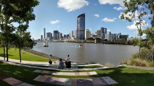 Vista de la ciudad de Brisbane
