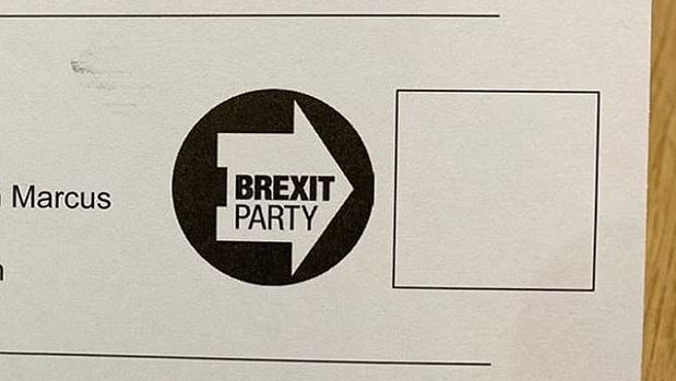 Papeleta británica de las elecciones europeas del 23 de mayo