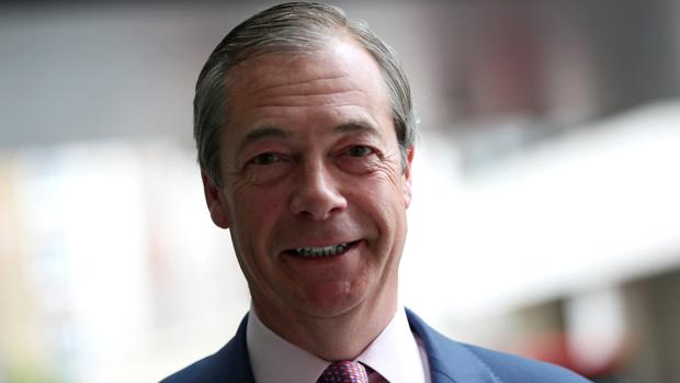 El ganador de las elecciones europeas en el Reino Unido, Nigel Farage