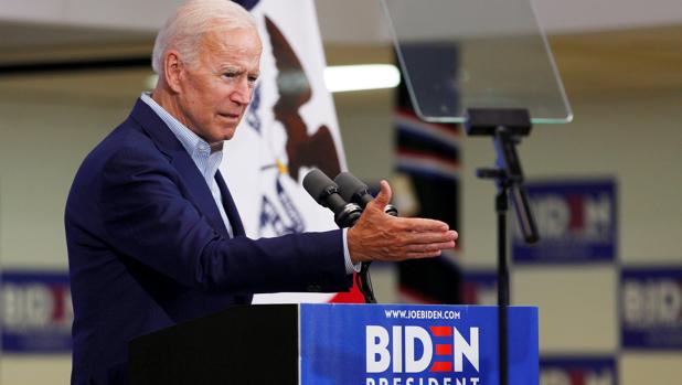 El candidato demócrata, Joe Biden