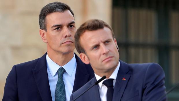 Pedro Sánchez y Emmanuel Macron, en una imagen de archivo