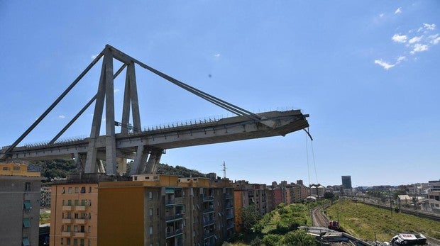 Génova recuerda a los 43 fallecidos del derrumbe del puente de Morandi hace un año