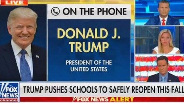Twitter y Facebook castigan a Trump por afirmar que los niños son «casi inmunes» al Covid-19