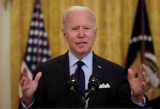 Joe Biden, in a recent appearance at the White House