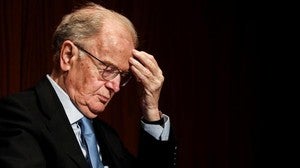 Jorge Sampaio, en una imagen tomada en Lisboa en 2019