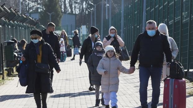 Qué países tienen frontera con Ucrania y podrían sufrir una crisis de refugiados