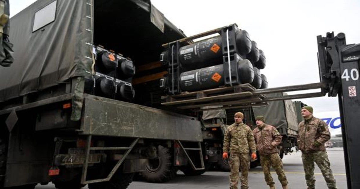 EE.UU. coordina el envío de armamento de la OTAN a Ucrania