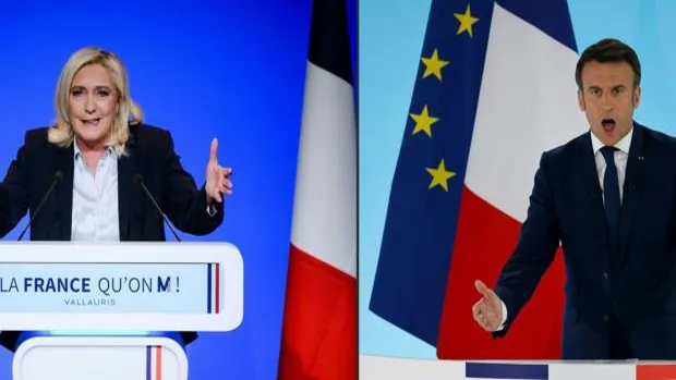 Macron empieza a subir en los sondeos a costa de Le Pen, que baja por primera vez en varias semanas