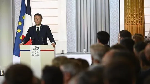Macron defiende en su investidura una Francia fuerte en una Europa soberana