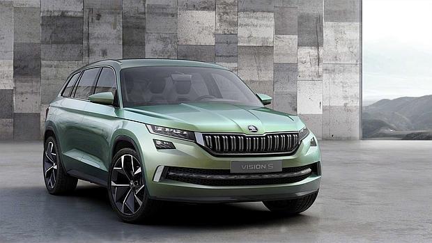 El VisionS, antesala del nuevo Skoda SUV, admite un esquema de impulsión híbrido