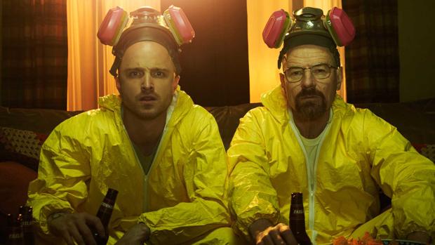 Jesse Pickman y Walter White en «Breaking Bad»