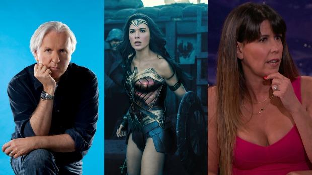 James Cameron, Gal Gadot y Patty Jenkins