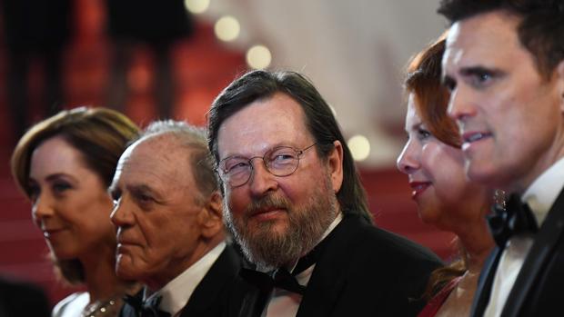 El equipo de «La casa de Jack Built» en Cannes