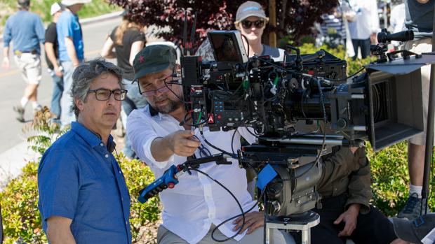 Alexander Payne en el rodaje de «Una vida a lo grande»